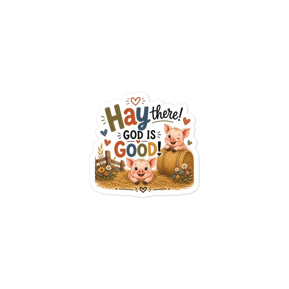 Hay there! Bubble-free stickers